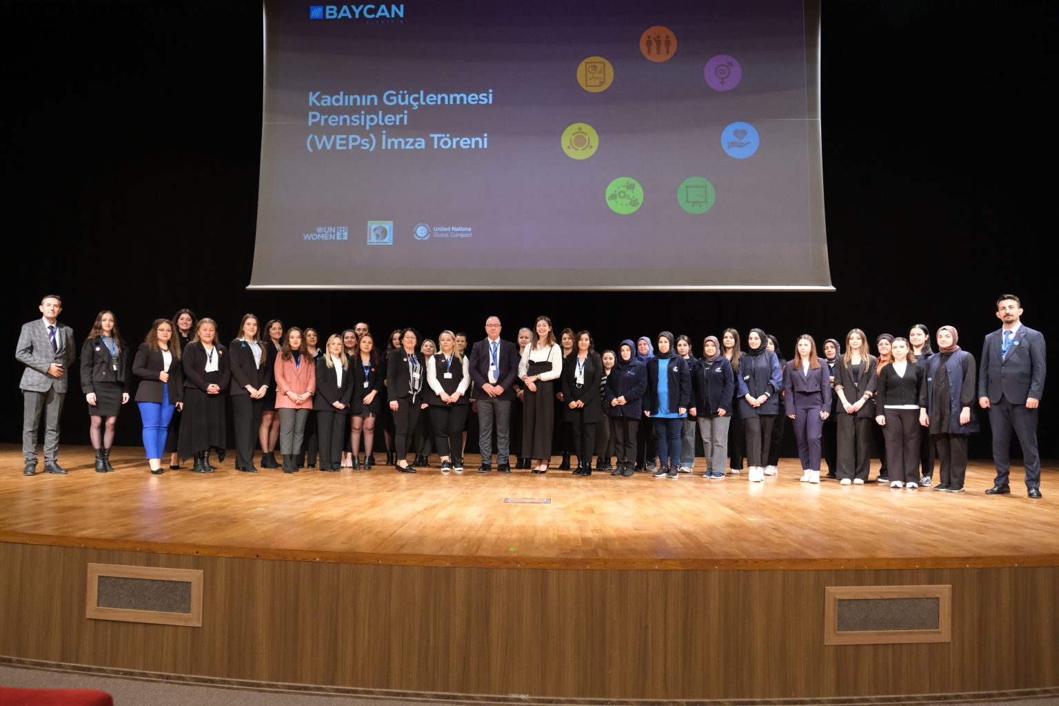 Baycan Elektrik, Birleşmiş Milletler Kadının Güçlenmesi Prensipleri (WEPs) İmzacısı Oldu